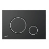WC tlačidlo - Tlačítko pre stojany Alcaplast BLACK-MAT / CHROME-PO (WC tlačidlo - Tlačítko pre stojany Alcaplast BLACK-MAT / CHROME-PO)