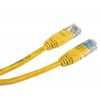 PremiumCord sputp15Y patch UTP RJ45-RJ45 level 5e, 15m, žlutý