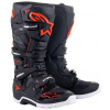 topánky TECH 7 ENDURO, ALPINESTARS (čierna/červená fluo/biela, vel. 45,5)