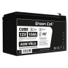 Green Cell AGM baterie AGM 12V 10Ah akumulátorová baterie bezúdržbová pro záložní zdroje UPS