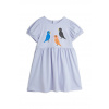 Dievčenské šaty Mini Rodini Birds 2565010545 fialová 140-146
