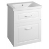 Aqualine FAVOLO umývadlová skrinka 57x72,5x44,6 cm, biela mat SPH FV260