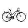 CTM BORA 1.0 trek dámsky bicykel, matná čierna / pastelová oranžová Rám: L (18