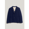 SAKO GANT SLIM PIQUE BLAZER EVENING BLUE