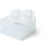 LEGO® box s víkem třpytivě průhledný 40090803