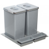 Sinks EK9113 PRACTIKO 600 Odpadkový kôš vložený, 2x20l + 2x miska
