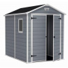 Záhradný domček Keter MANOR 6 x 8 DD šedý / biely 230448