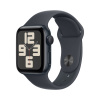 Apple Watch SE GPS 40mm Midnight Aluminium Case with Midnight Sport Band - S/M