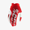 100% iTrack, rukavice - Red/White Veľkosť: S