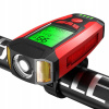 SUPERFIRE CYKLISTICKÁ LAMPA BM01 AKUMULÁTOROVÁ 4V1 VÝKONNÁ 300 LM S KLAKSÓNOM