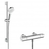 Hansgrohe Crometta Sprchový systém Vario/Ecostat 1001, výška: 67 cm, počet sprchových prúdov: 2, 27812400