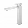 Kockový chrómový vysoký štvorcový umývadlo faucet (Kockový chrómový vysoký štvorcový umývadlo faucet)