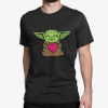Hattree Organické pánske tričko Yoda Jedi Sword Funny Saying Star Wars Jedie Yoda Baby