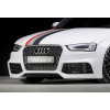 Rieger kompletný predný nárazník pro Audi A4 B8, B81 avant, sedan po faceliftu, plast ABS bez povrchovej úpravy, pouze pro masku RS4, pro vozy bez ostřikovačů světlometů a parkovacího asistenta (PDC)