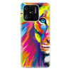Silikonové pouzdro iSaprio - Xiaomi Redmi 10C - Rainbow Lion (Odolný silikonový kryt, obal, pouzdro iSaprio - Xiaomi Redmi 10C - Rainbow Lion - skvělá ochrana a pružnost, stylový UV potisk, lehkost, t