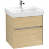 Villeroy & Boch Collaro - Umývadlová skrinka závesná, 2 zásuvky, Nordic Oak C00800VJ
