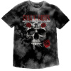 Tričko Guns N’ Roses - Flower Skull, Dieťa,Šedá,5 – 6 rokov