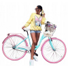 Mestsky bicykel - Bicykel 26 City Dámske dámske prínosy Kôš (Bicykel 26 City Dámske dámske prínosy Kôš)