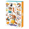 ARGUS Crazy Animals, box na zošity A4, s gumičkou