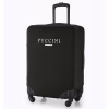 Ochranný obal na cestovný kufor veľký batožina čierna PUCCINI PBA 1