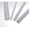 Eurosupplies plastové chrbty A4 28.5 mm biele 50 ks