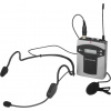 Monacor TXA-800HSE - Multifrekvenčný vreckový vysielač s UHF PLL technológiou. Vyhovujúce prenosné zosilňovacie systémy série TXA-1000, TXA-800 a TXA-800R