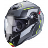 Výklopná prilba Caberg DUKE Evo MOVE šedá / čierna / fluo žltá, veľ. M