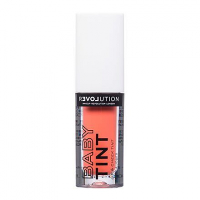 Revolution Relove Baby Tint Lip & Cheek rtěnka a tvářenka 2v1 1.4 ml odstín Coral