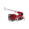 BRUDER 3591 Požiarny automobil Scania Super 560R s otočným rebríkom