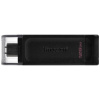 Kingston DataTraveler 70 USB flash disk 128 GB čierna DT70/128GB USB-C®; DT70/128GB