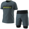 Komplet DYNAFIT Transalper Graphic S/S Tee M + Ultra 2/1 Shorts M Cinder