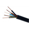 ELEKTROKABEL Viacpramenný elektrický kábel YKY 0,6/1kV 5x16mm2 ČIERNY ELEKTRICKÝ KÁBEL 1m