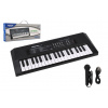 Pianko/Varhany/Klávesy 37 kláves plast 40cm napájanie na USB + mikrofón v krabici 41,5x16x4,5cm