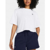 Dámske tričko UA W BOXY CROP LOGO SS-WHT-ihneď