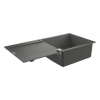 Grohe Drezy - Kompozitný drez K500 s automatickým odtokom, 1000x500 mm, granitová sivá 31645AT0