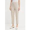 Nohavice Calvin Klein čierna farba, cigaretový strih, vysoký pás, LV044B690G XS