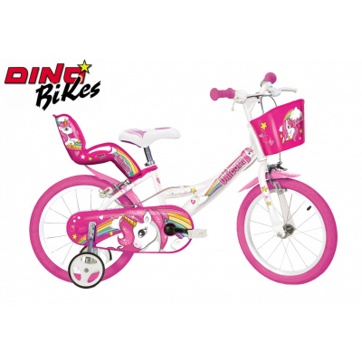 Dino bikes Dětské kolo Jednorožec 14" 2019