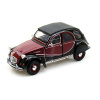 Welly Citroen 2CV 6 Charleston Burgundy 1:24