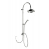 Sapho VANITY sprchový stĺp s pripojením na batériu, hlavová a ručná sprcha, chróm SET061