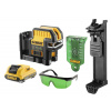 DeWALT krížový zelený laser s olovnicou - DCE0822D1G