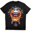 Tričko The Nightmare Before Christmas - The Nightmare Before Christmas All Hail the Pumpkin King Čierna M