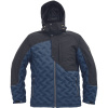 CERVA NEURUM / Zimná bunda s odopínacou kapucňou - navy XL