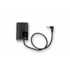 LP-E6 to 3.5/1.35mm DC Male Dummy Battery Tilta