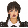 ČIERNA PAROCHŇA S VRKOČMI - PAROCHŇA WEDNESDAY ADDAMS ČIERNE VLASY