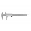 Posuvné meradlo s hĺbkomerem KINEX/K-MET 150 mm, 0,02 mm, aretácia skrutkou, paralelné vedenie, monoblok, TOP QUALITY, DIN 862 (6000-02-150)