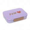 Box na desiatu Lässig BENTO 2025 LÄSSIG Lunchbox Bento Little Gang heart lilac