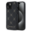 Karl Lagerfeld PU Karl Heads Pattern Magsafe zadný kryt pre iPhone 15 Black