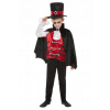 Kostým pre chlapca- Little Vampire Outfit Halloween 115-128 kostým (Upírske šaty maskovanie Dracula Halloween 122)