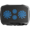 Podložka pod notebook ART P4 s nastavením uhla + 4x ventilátor + LED podsvietenie, herná