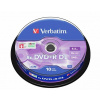 DVDR disk, dvojvrstvový, 8,5GB, 8x, 10 ks, cake box, VERBATIM Double Layer